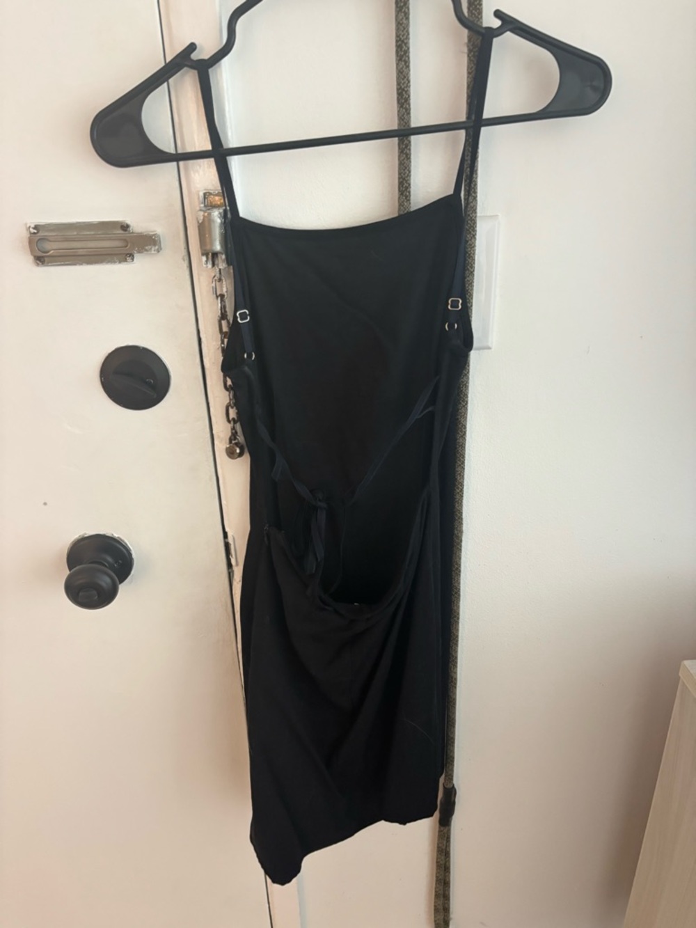 Black Women's Strappy Back Dress